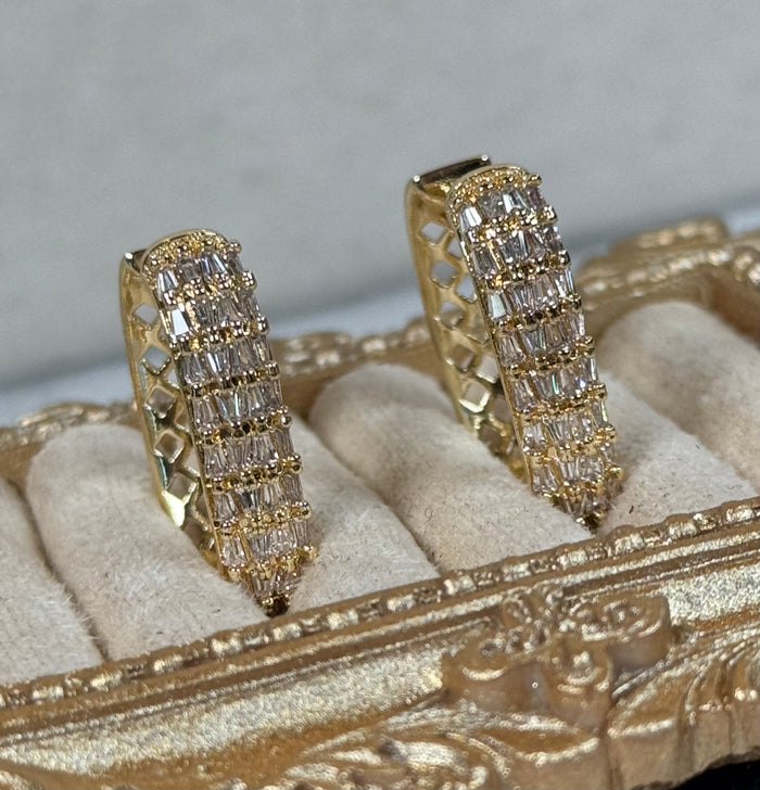 CZ Earrings Style 8