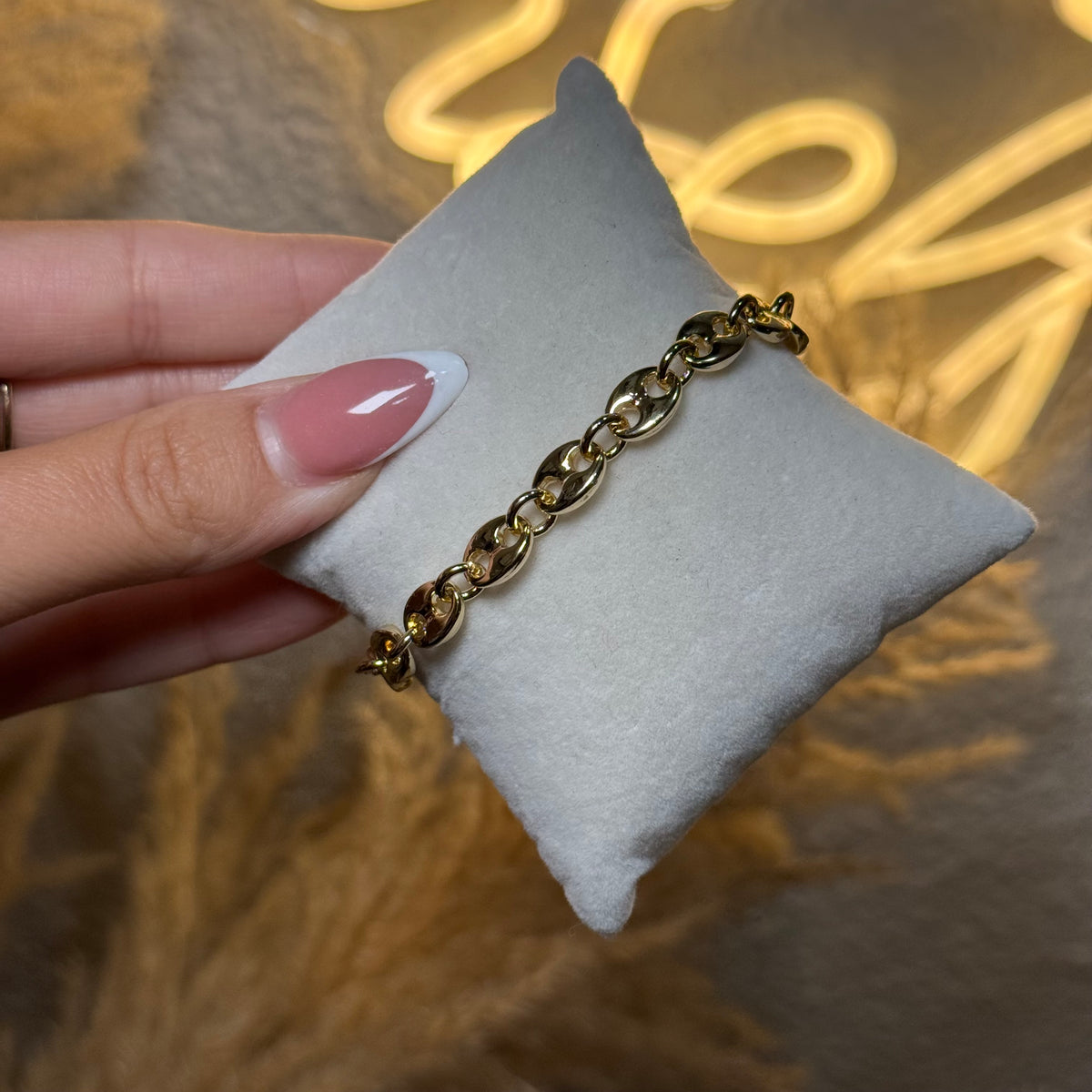 Link bracelet 7”