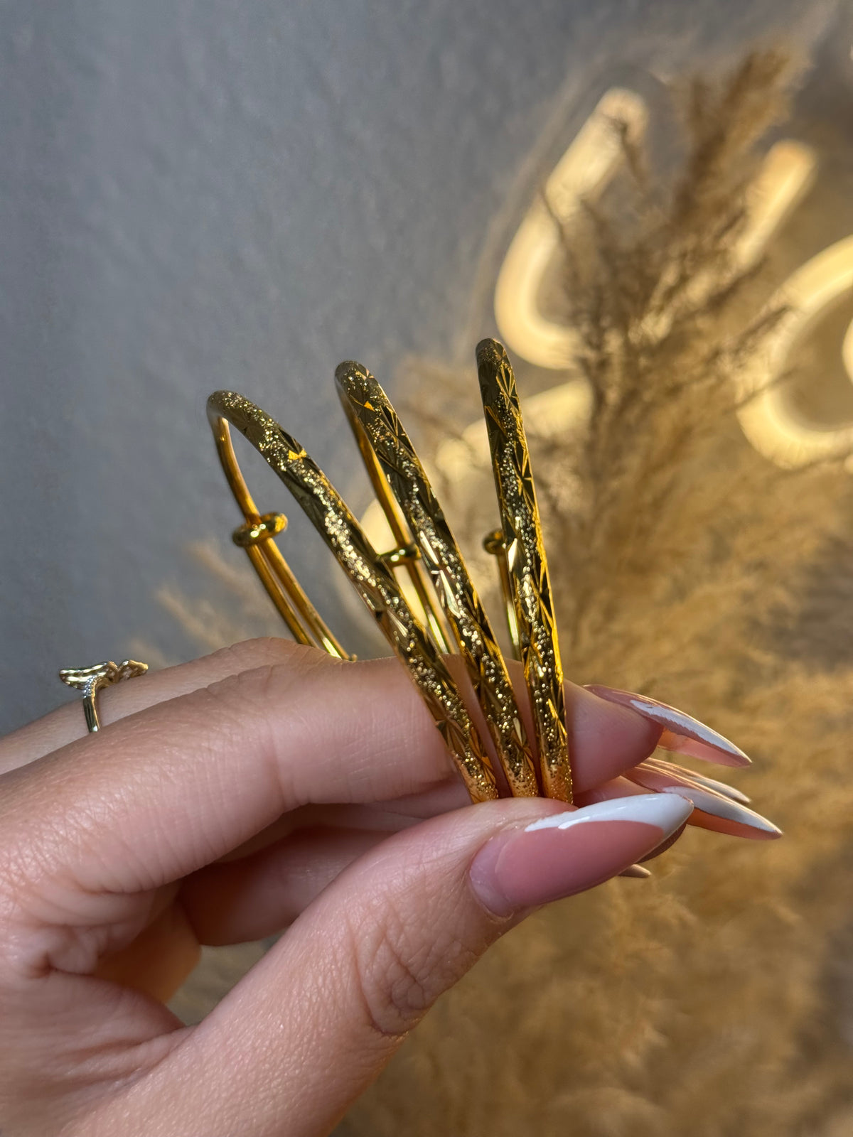 Bangle with charm