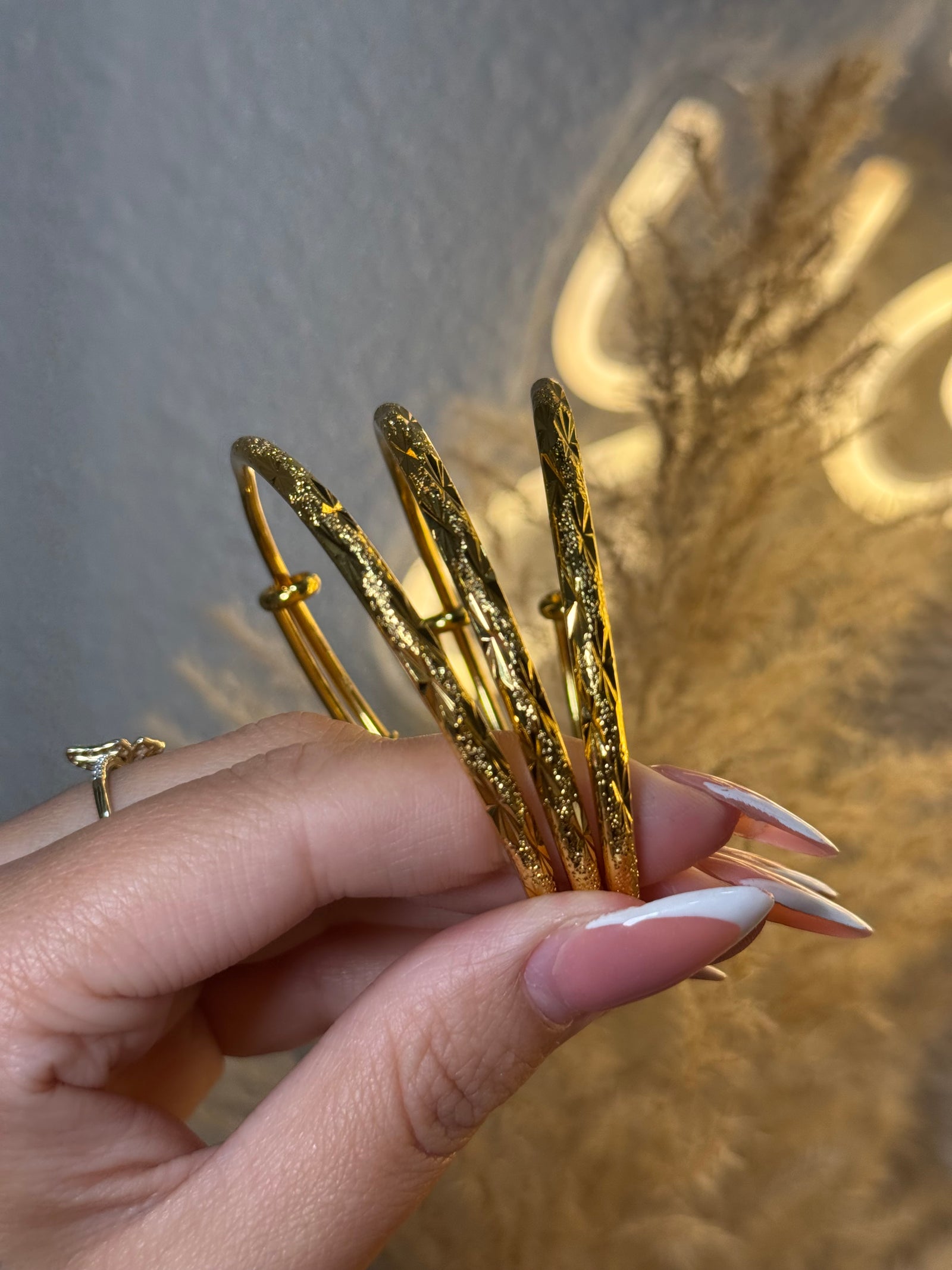 Bangle with charm