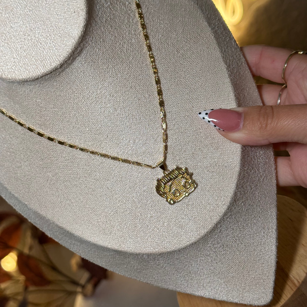 Betty necklace & 18” chain