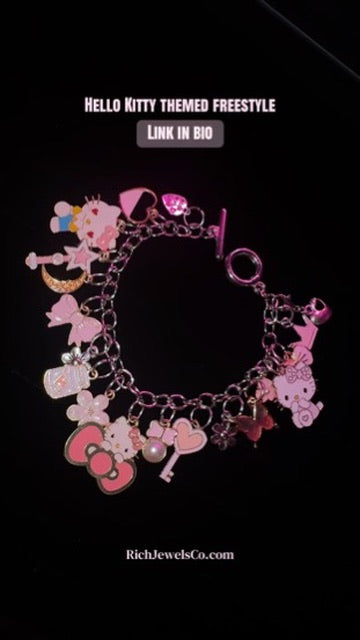 Freestyle HELLO KITTY themed charm bracelet