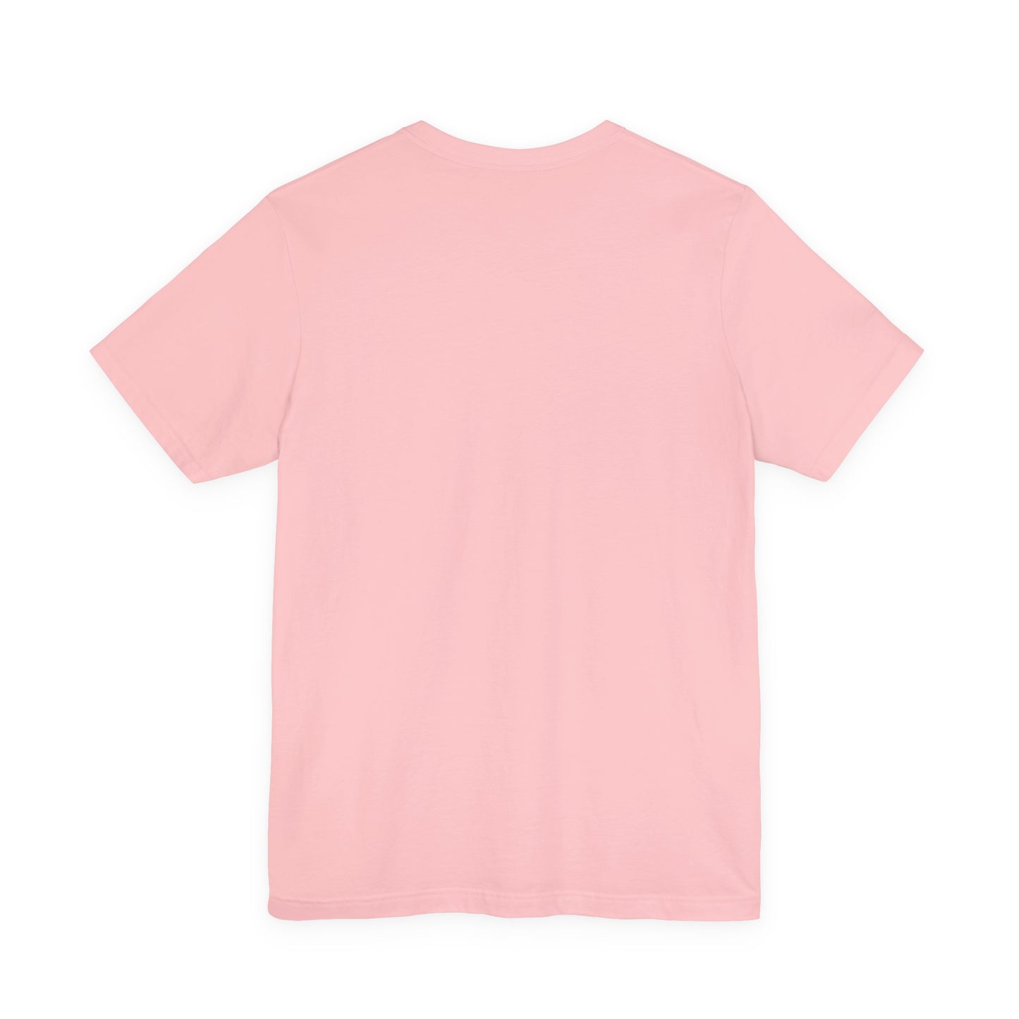 Stressed But Blessed Tee — Pink Retro Script Graphic T‑Shirt
