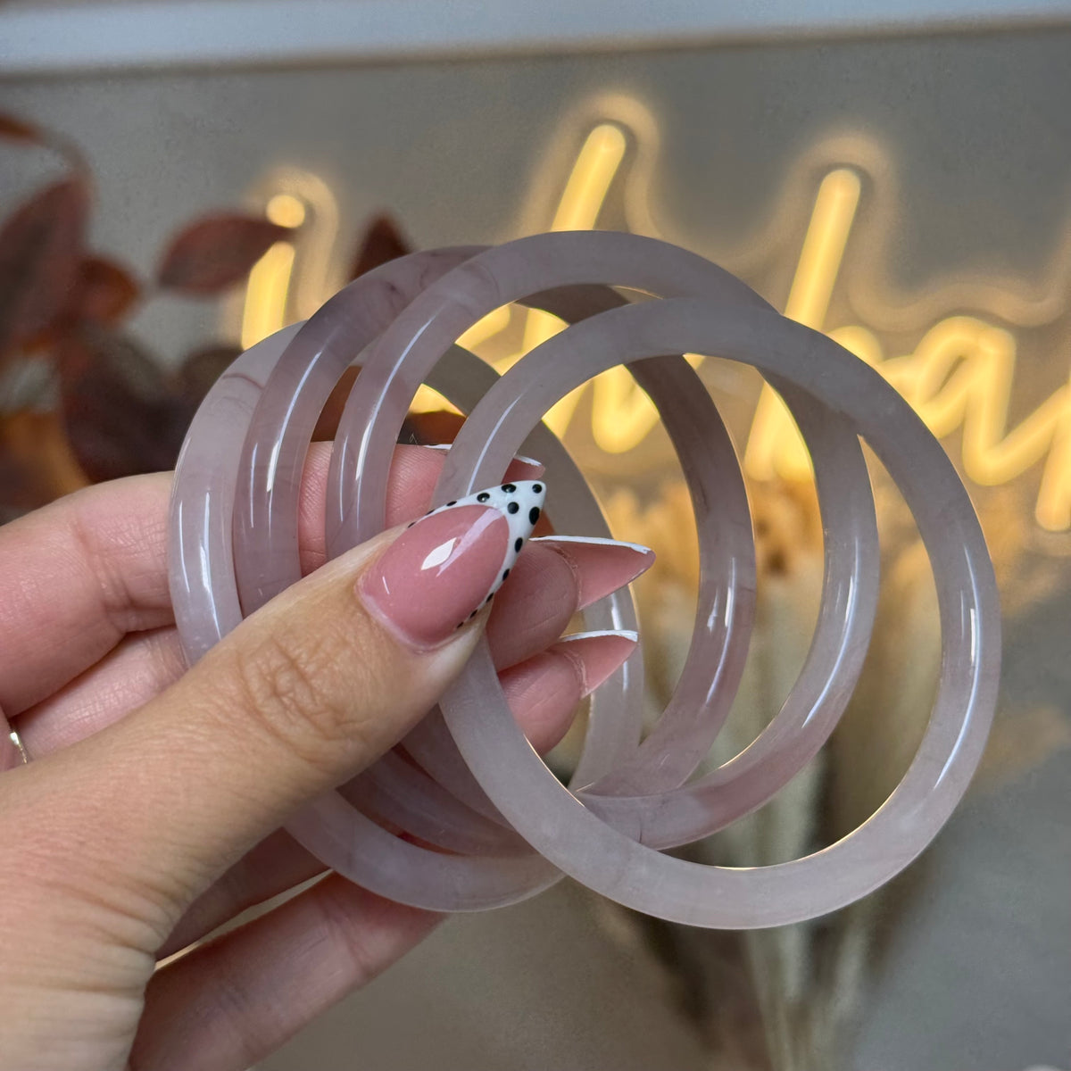 Glass bangles