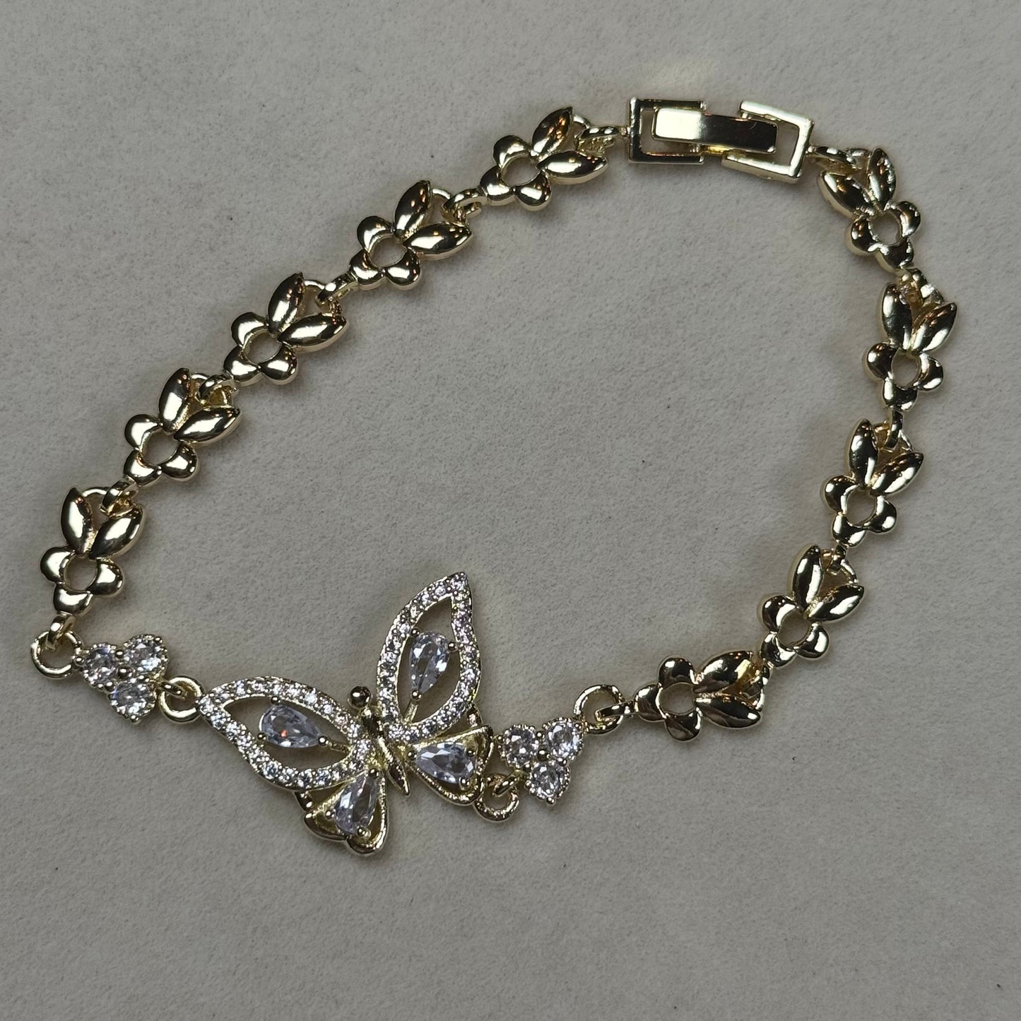 Butterfly Bracelet (white)