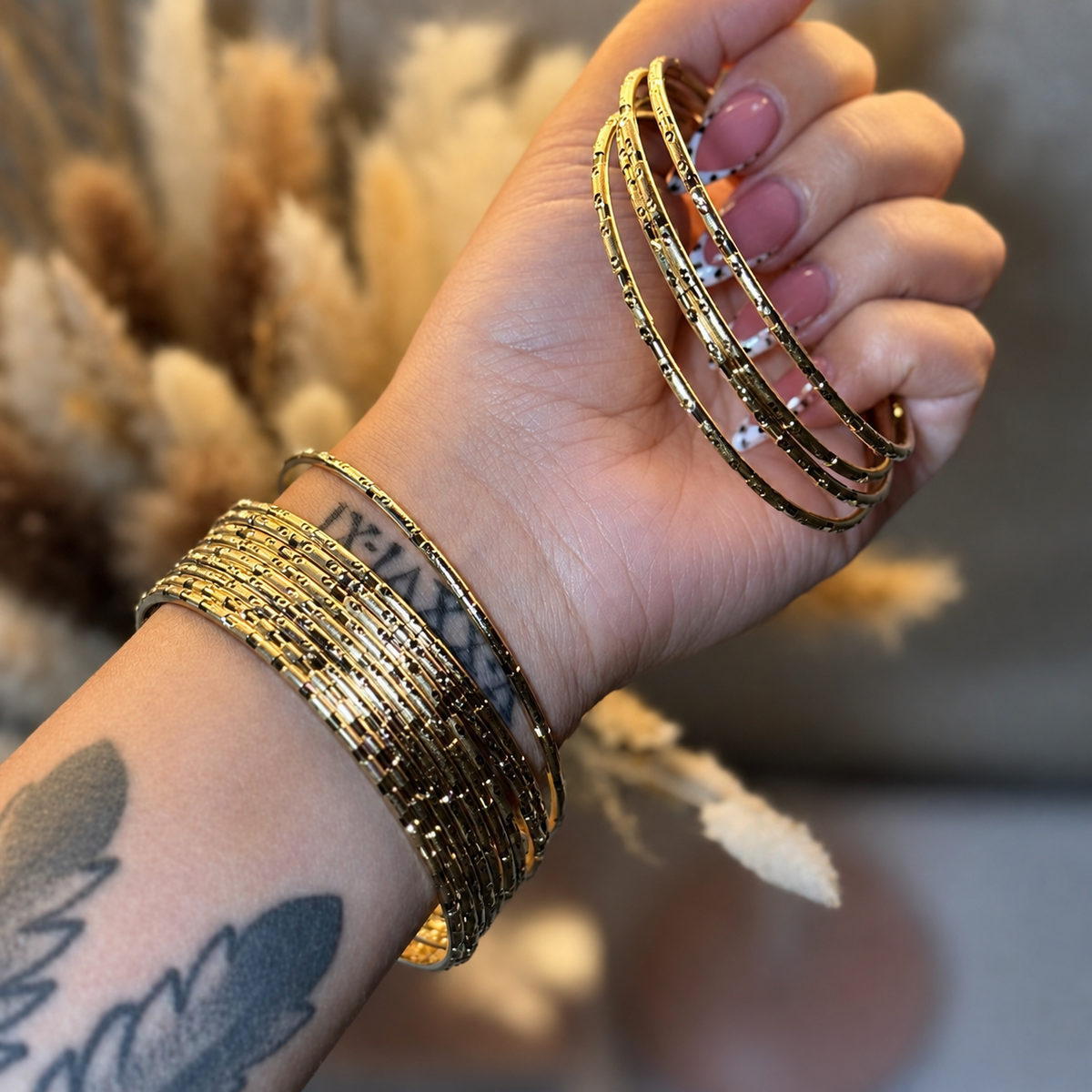 Thin bangles (pack of 7) Check Size before purchase ‼️