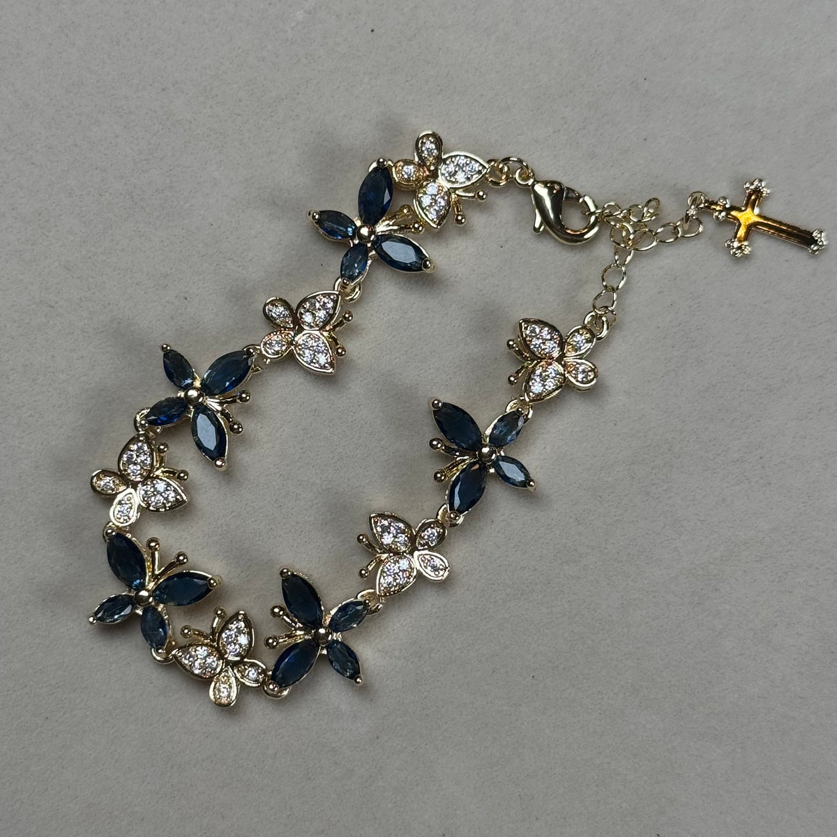 Blue Butterfly Bracelet