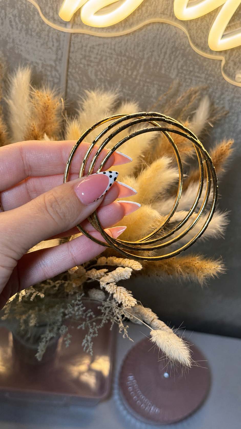 Thin bangles (pack of 7) Check Size before purchase ‼️