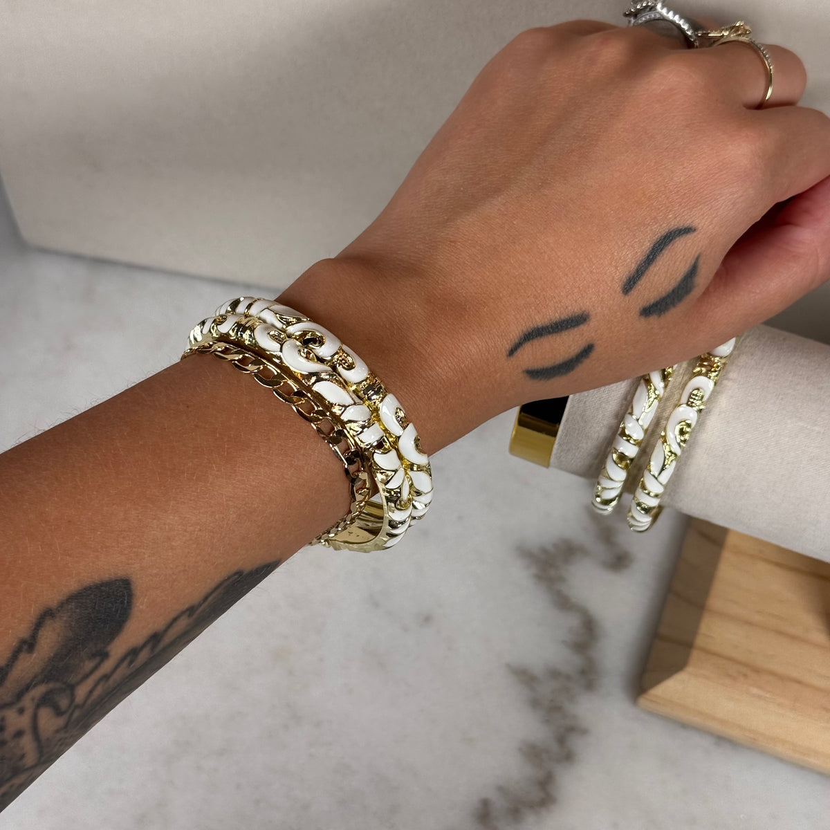 White Bangle