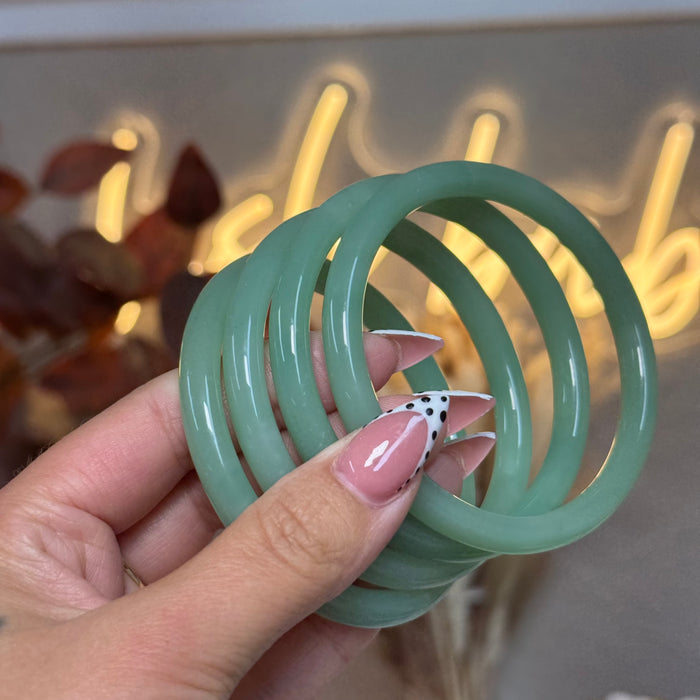 Glass bangles