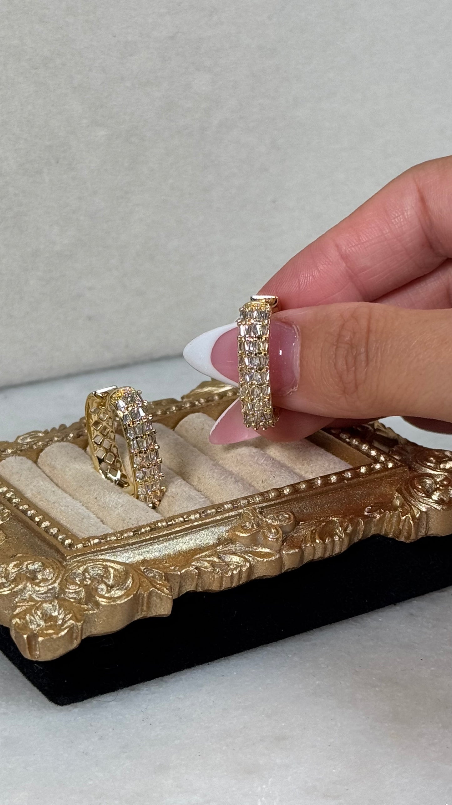 CZ Earrings Style 8