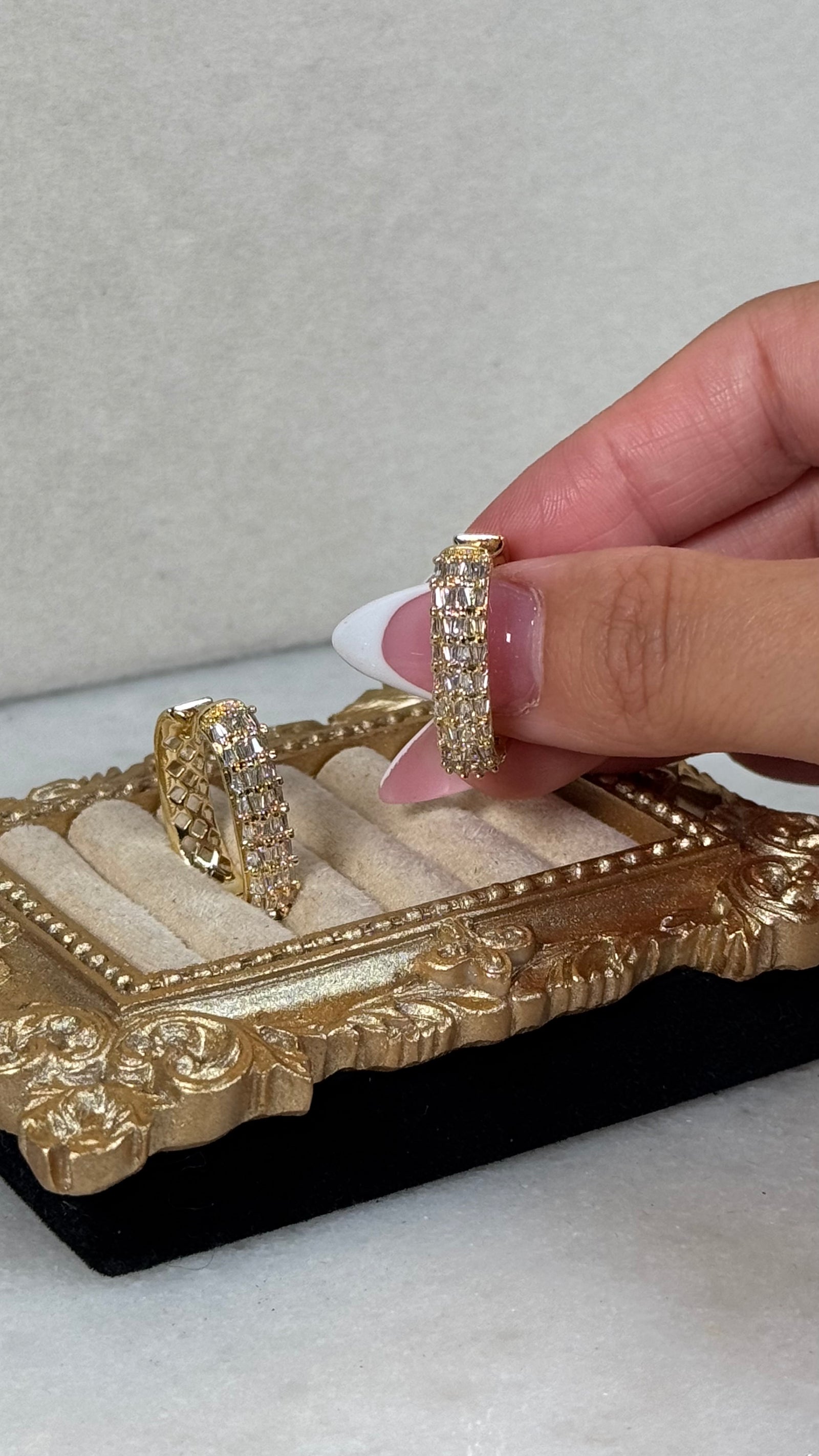 CZ Earrings Style 8