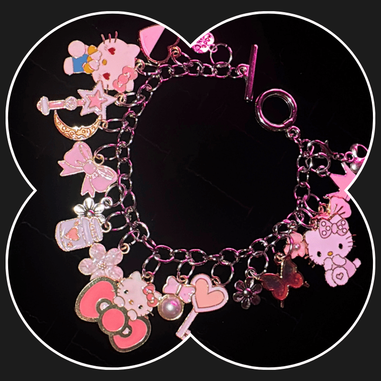Freestyle HELLO KITTY themed charm bracelet