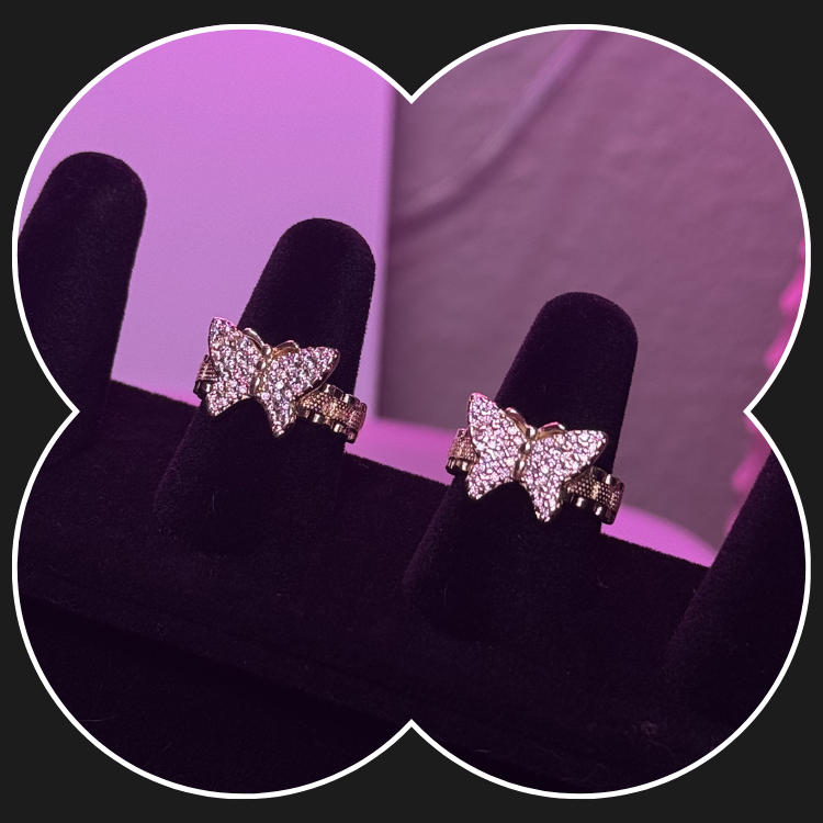 SMALL Butterfly RING
