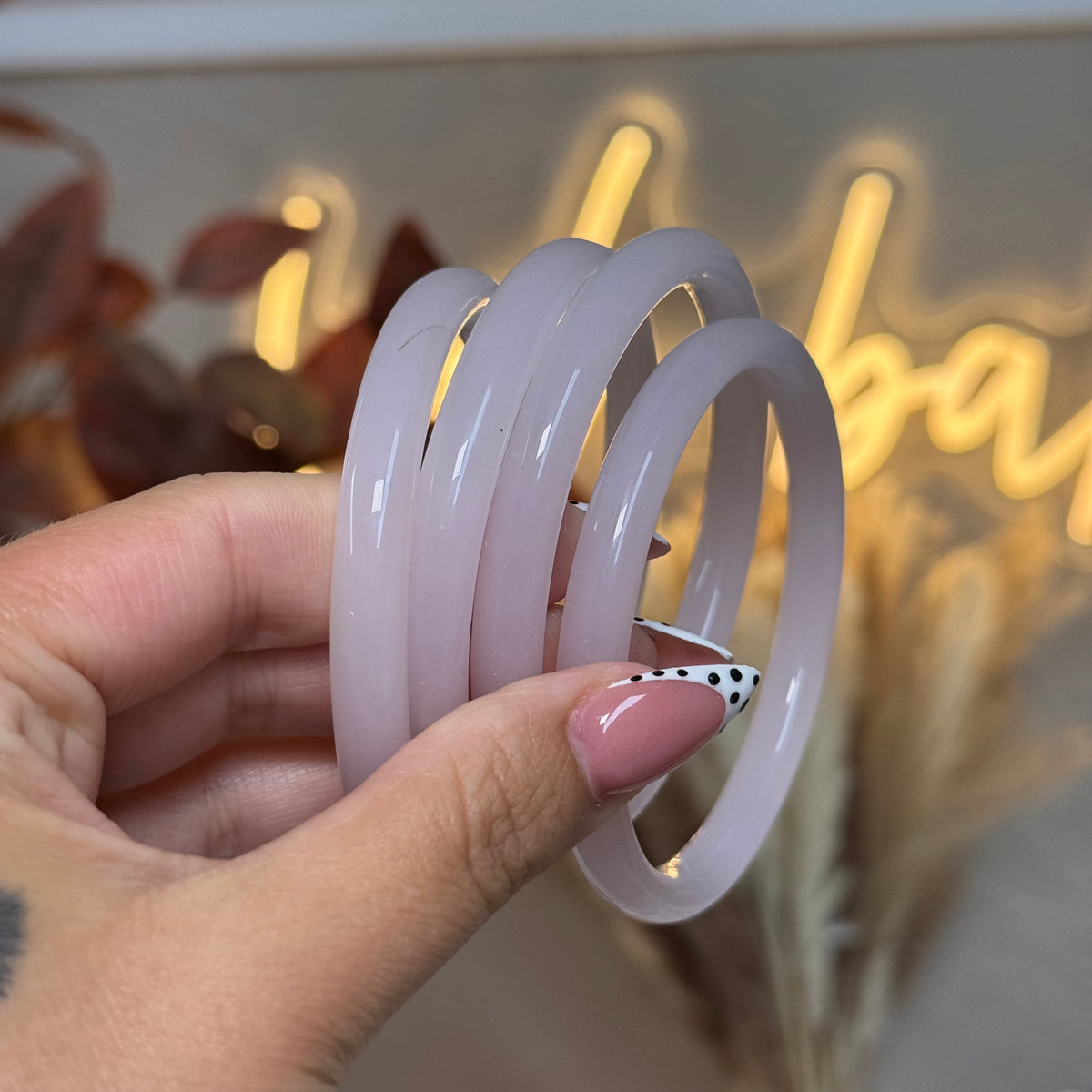 Glass bangles