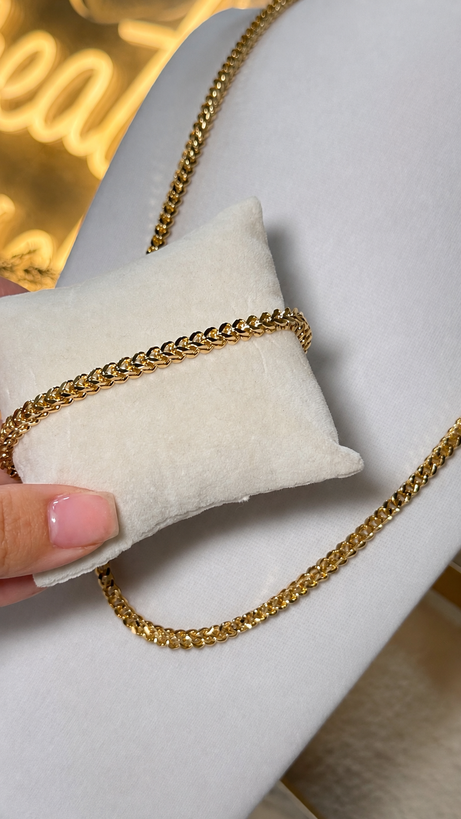 Franco 24” chain & 8” Bracelet Set