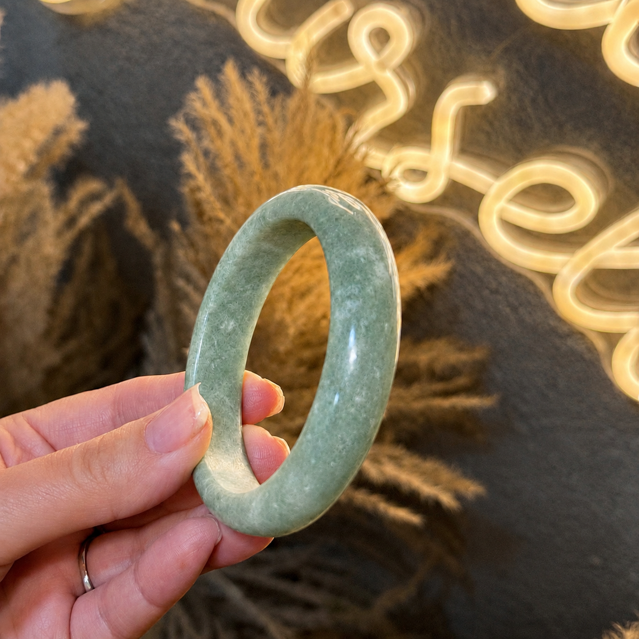 Thick Jade bangles
