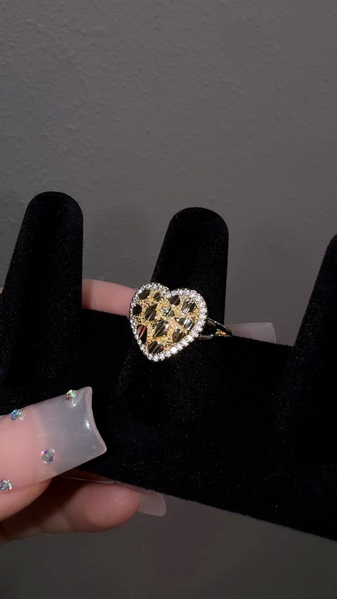 Heart Nugget Ring