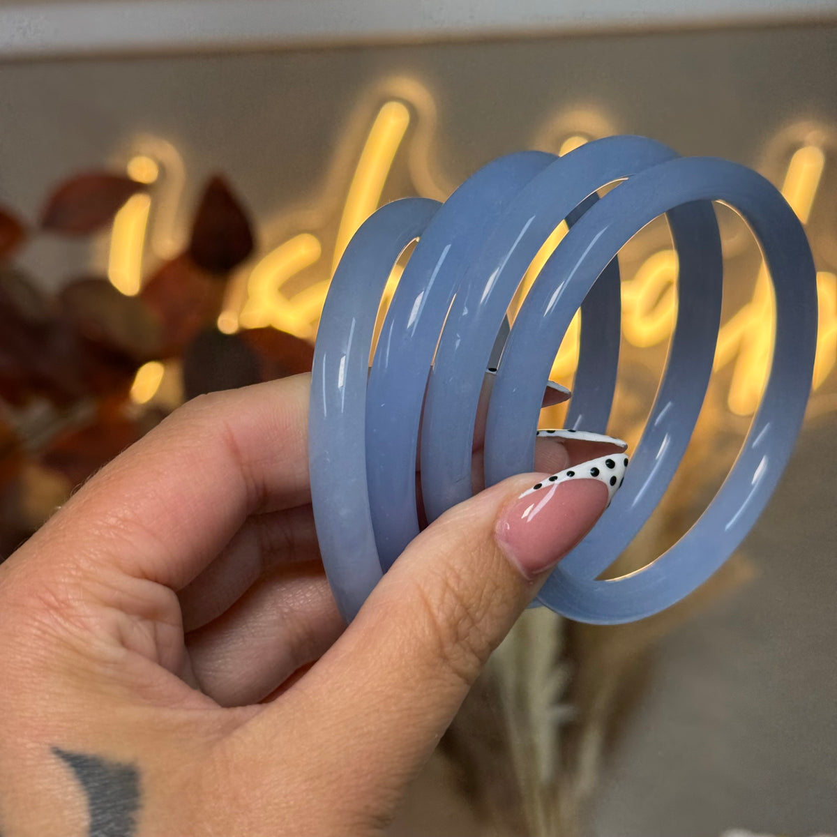 Glass bangles