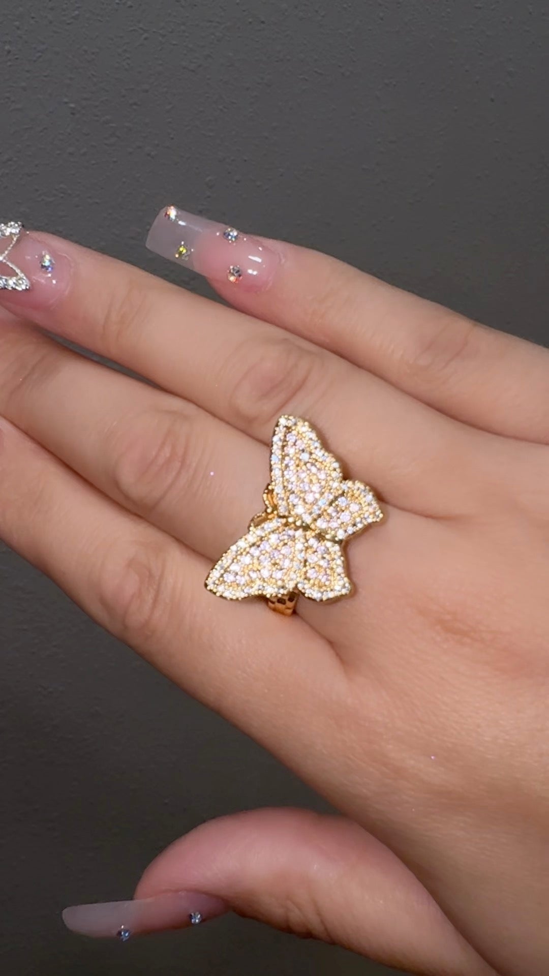 Big Butterfly ring