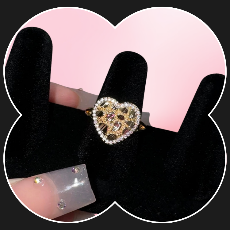 Heart Nugget Ring