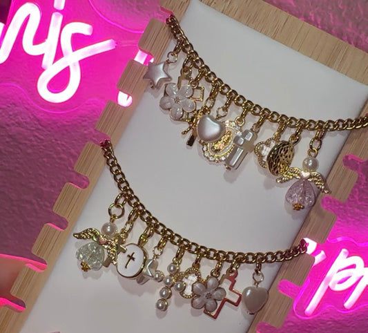 Virgin Mary Charm bracelets (freestyle)