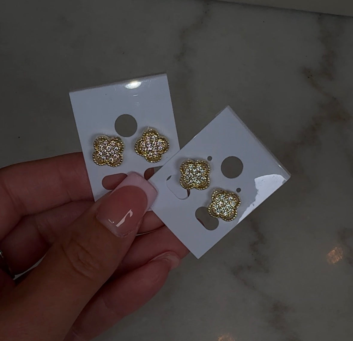 Clover earrings