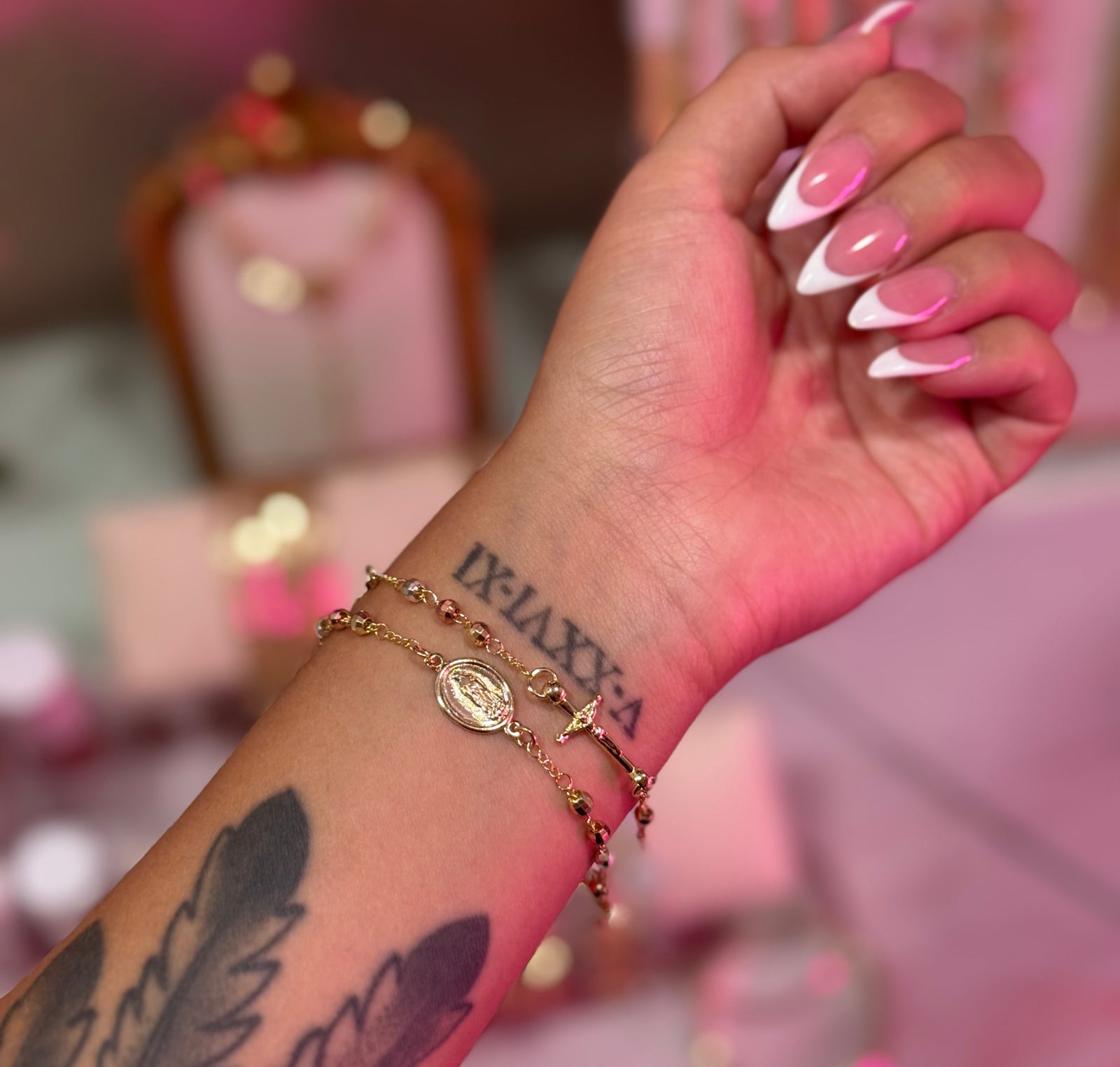 Rosary bracelet Guadalupe